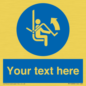 Custom Mandatory: Open safety bar of chairlift